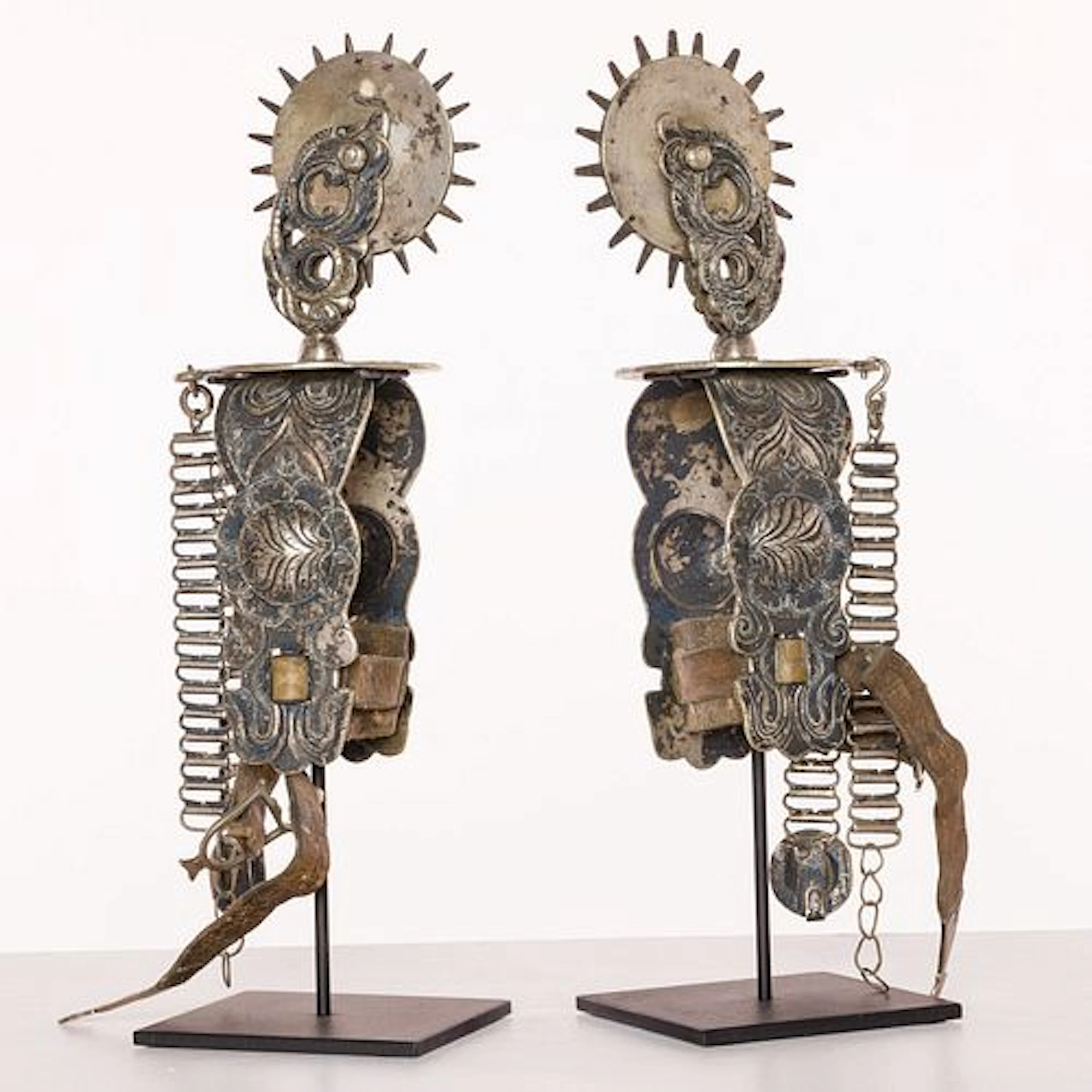 Pair of South American Gaucho Spurs