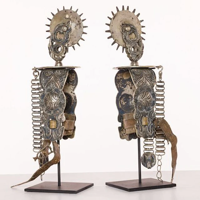 Pair of South American Gaucho Spurs