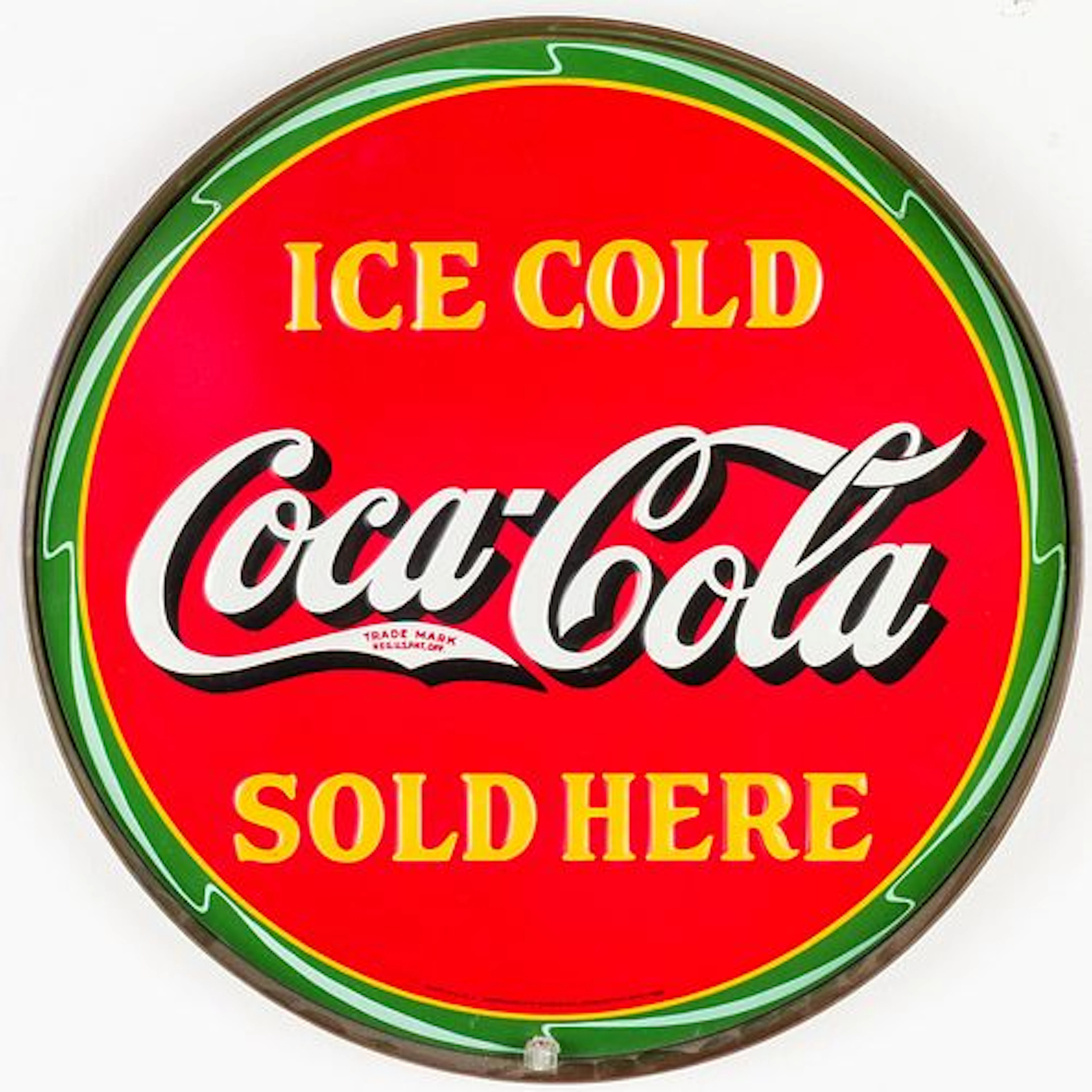 Coca-Cola Watermelon Sign, 1932