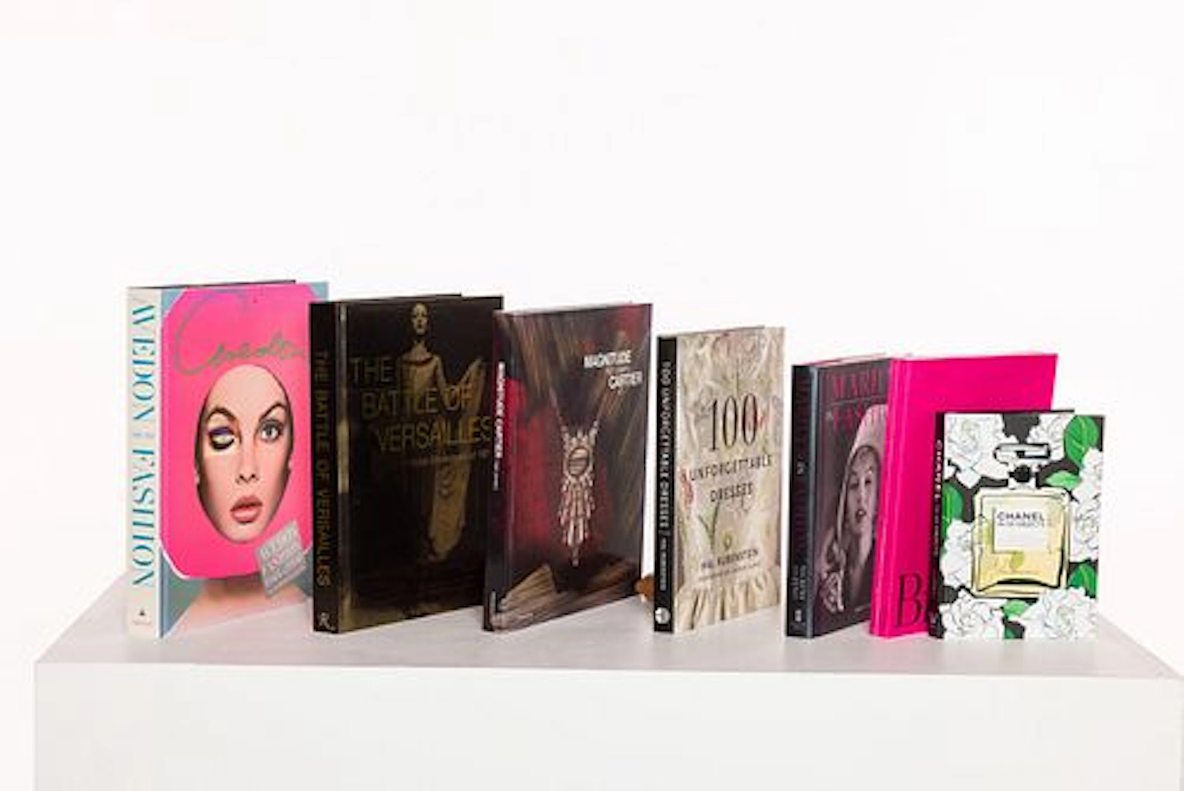 Group of 8 Fashion Related Books