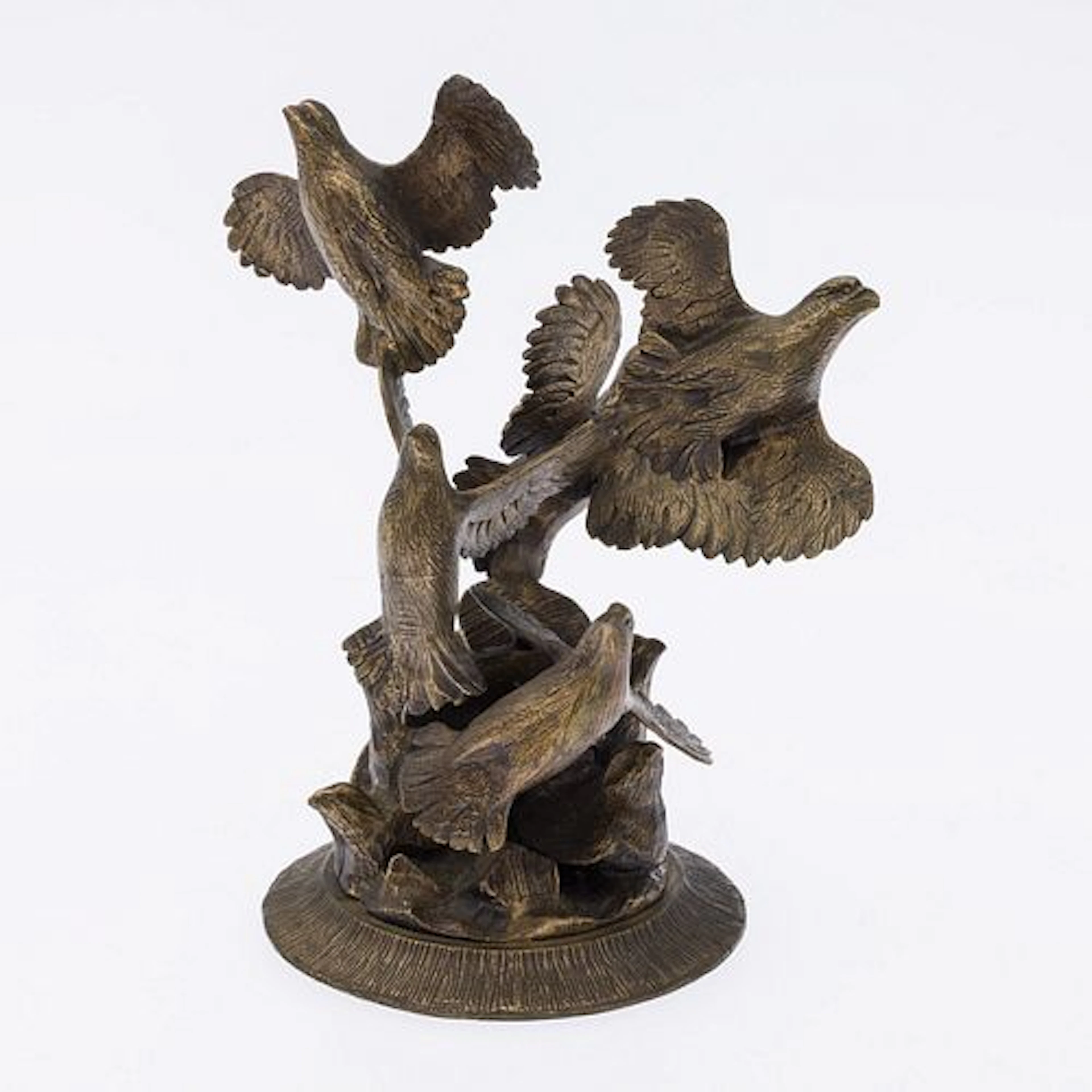 Grainger McKoy (b. 1947) , Covey Rise, Bronze