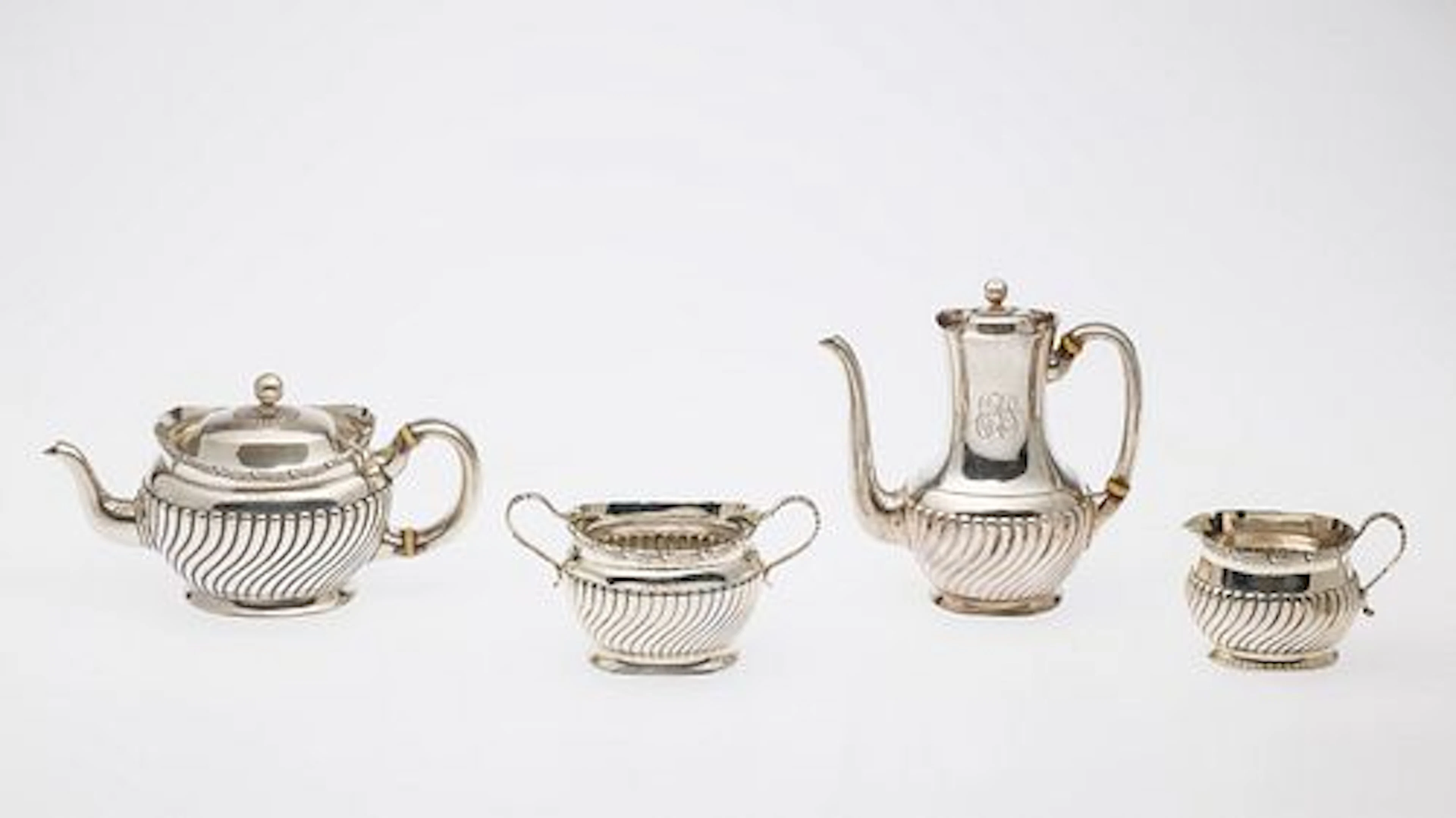 Tiffany & Co. 4 Piece Sterling Tea and Coffee Set