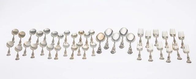 Group of Reed & Barton Sterling Flatware, 41 pcs.