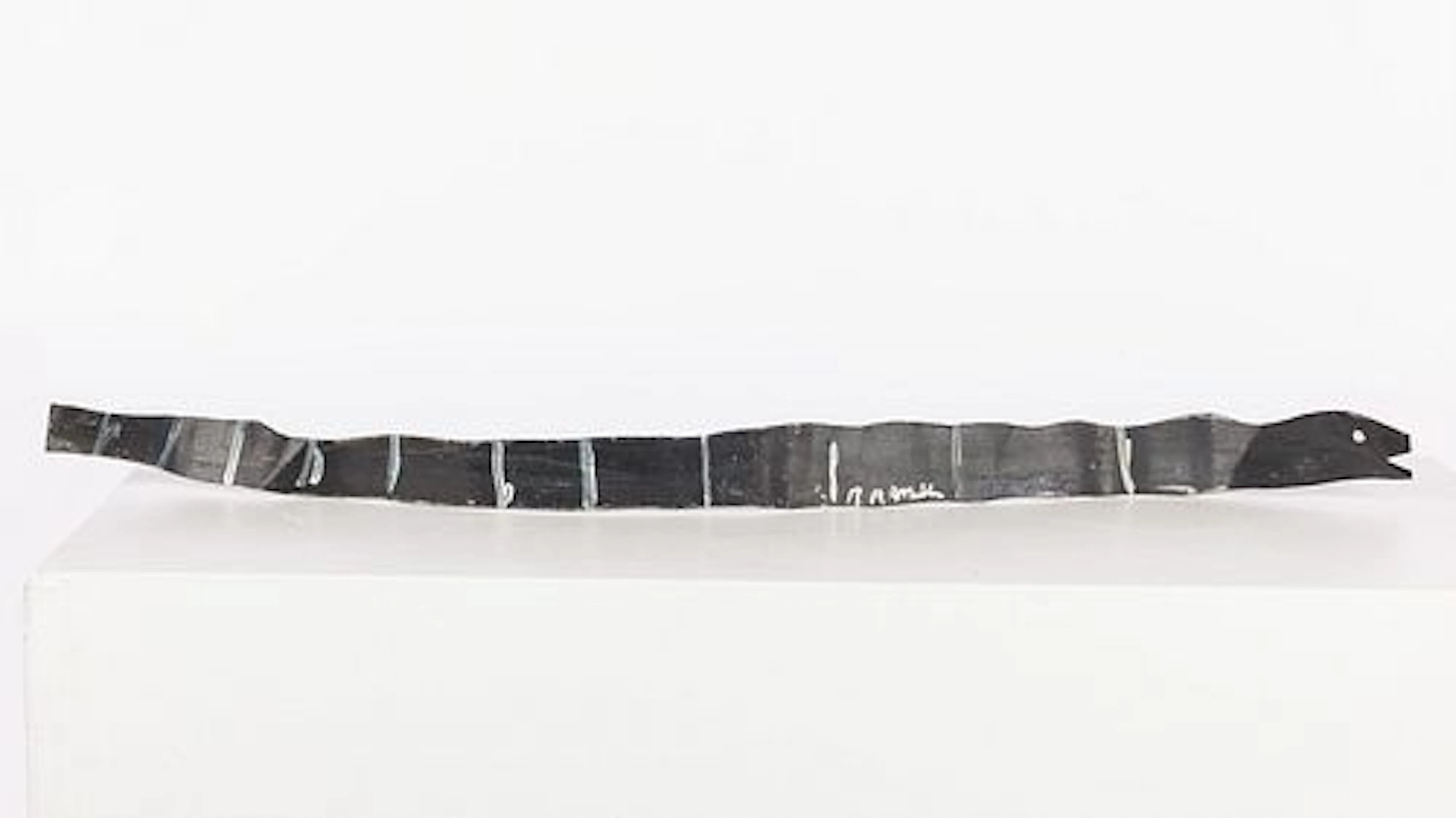 R.A. Miller (GA, 1912-2006), Snake, Paint on Tin