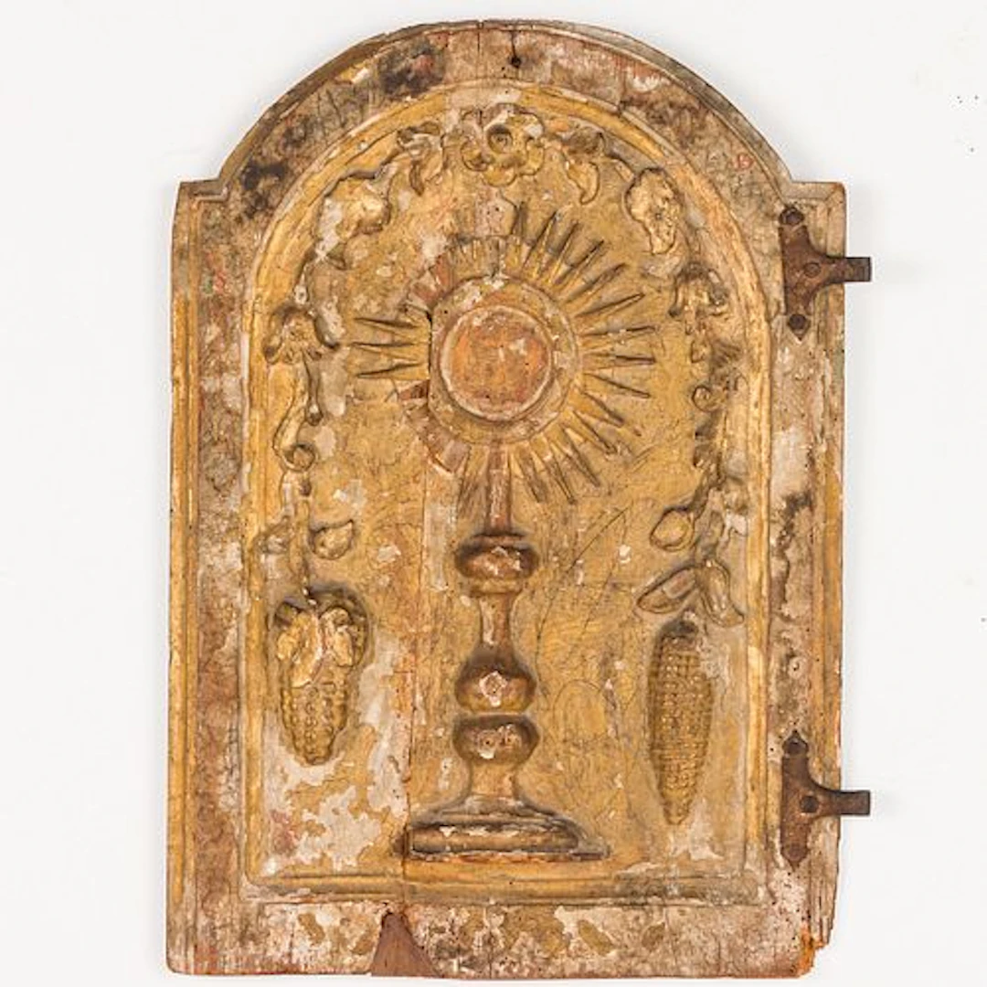Italian Giltwood Door Panel, 18th Century