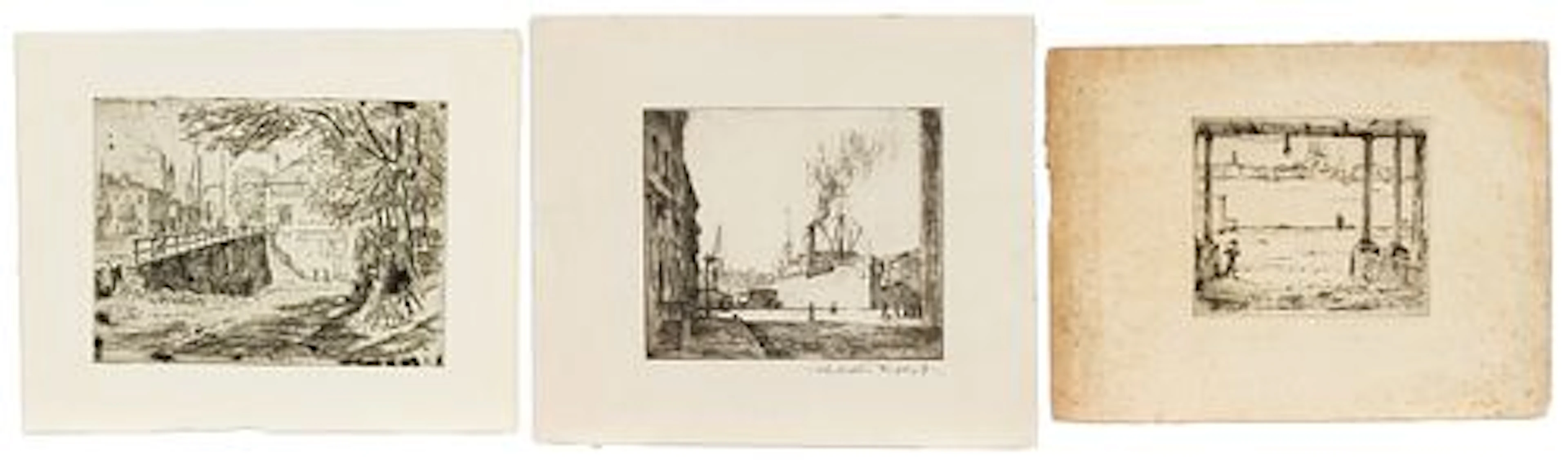 Christopher Murphy Jr., 3 Savannah Etchings