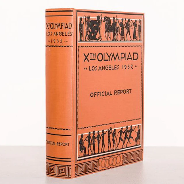 The Games of the Xth Olympiad, 1932, Official Report