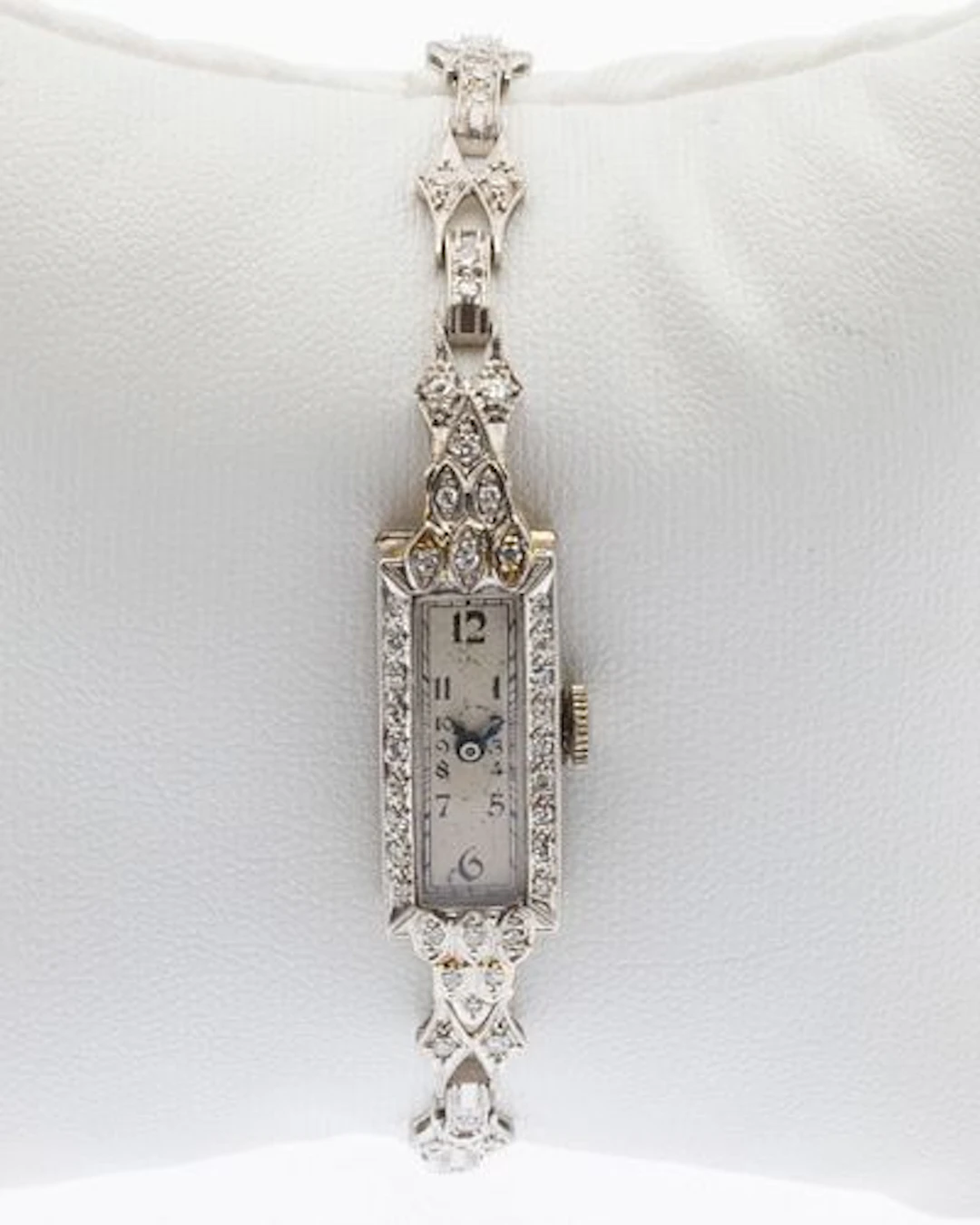 Art Deco Gold, Diamond and Gold Filled Ladies Watch