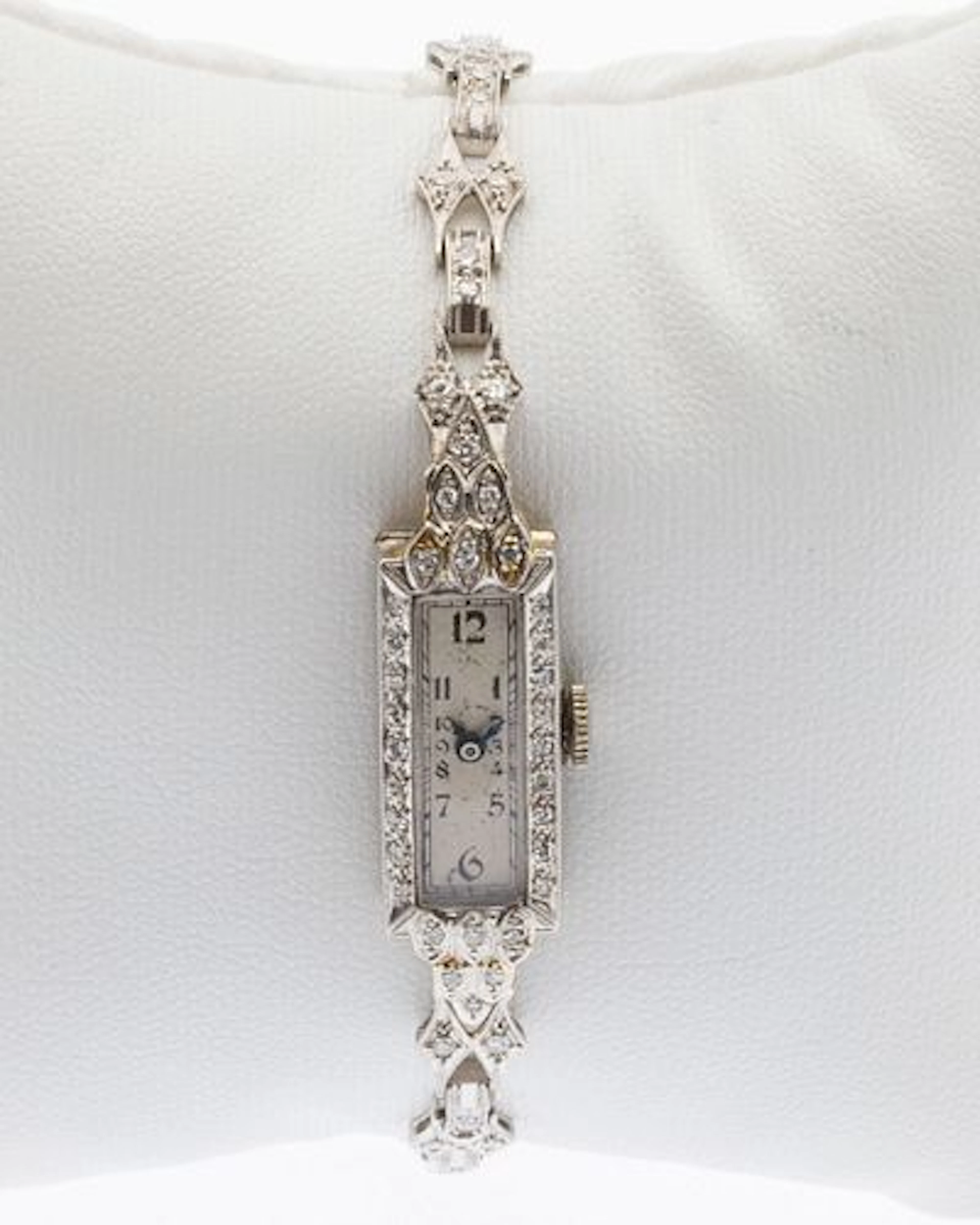 Art Deco Gold, Diamond and Gold Filled Ladies Watch