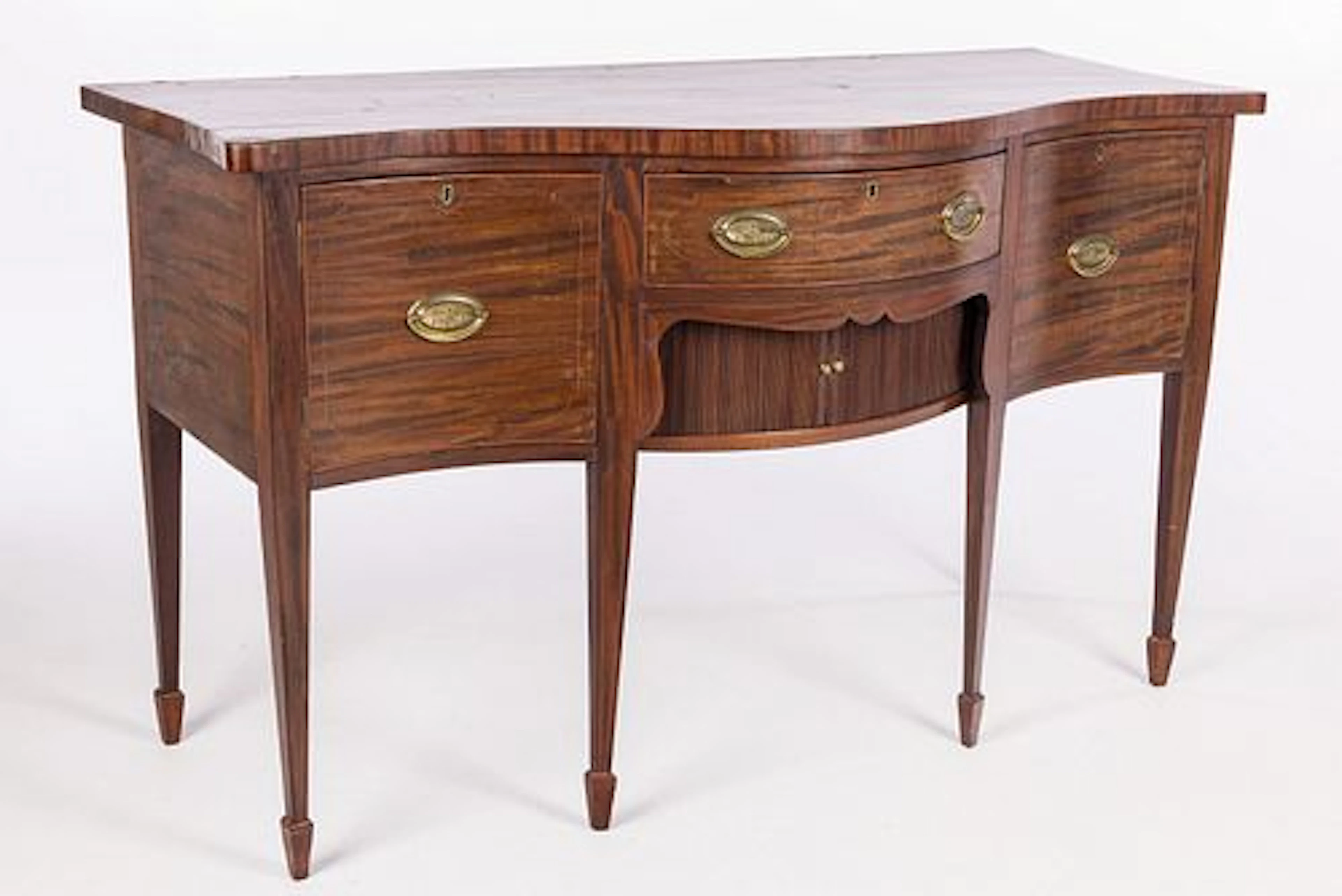 George III Style Mahogany Sideboard, 19th Century