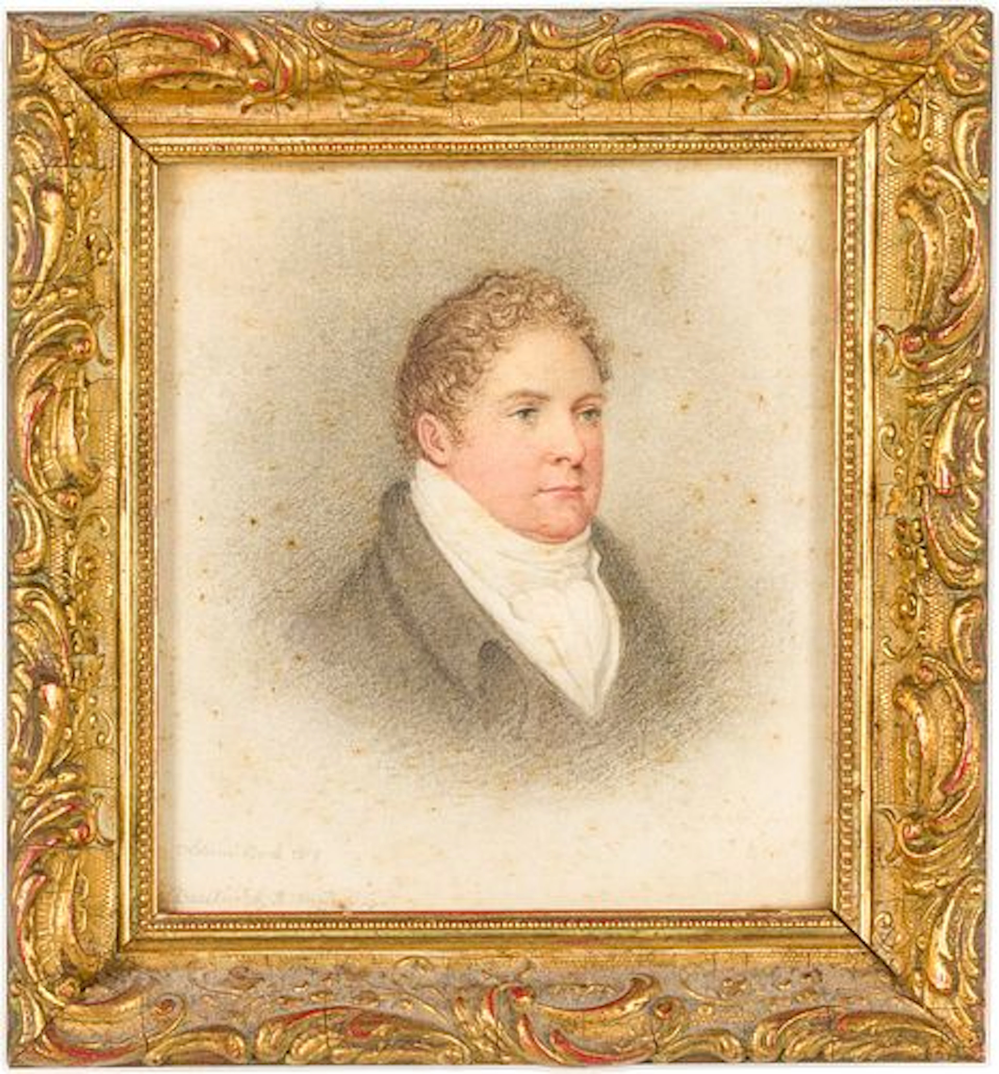 Adam Buck (Irish) Portrait of a Gentleman, W/C, 1819