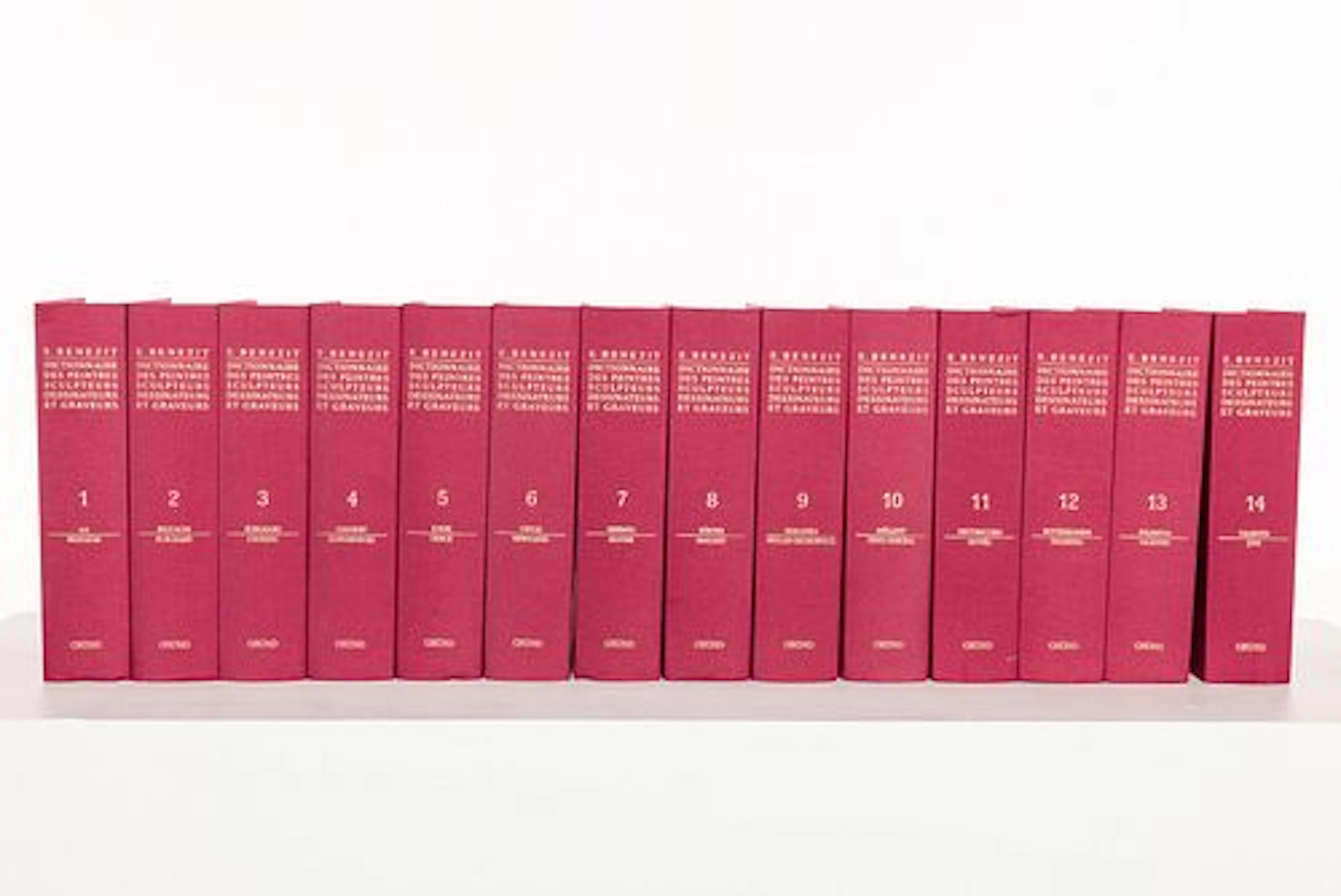 E. Benezit, French ed., 14 Volumes