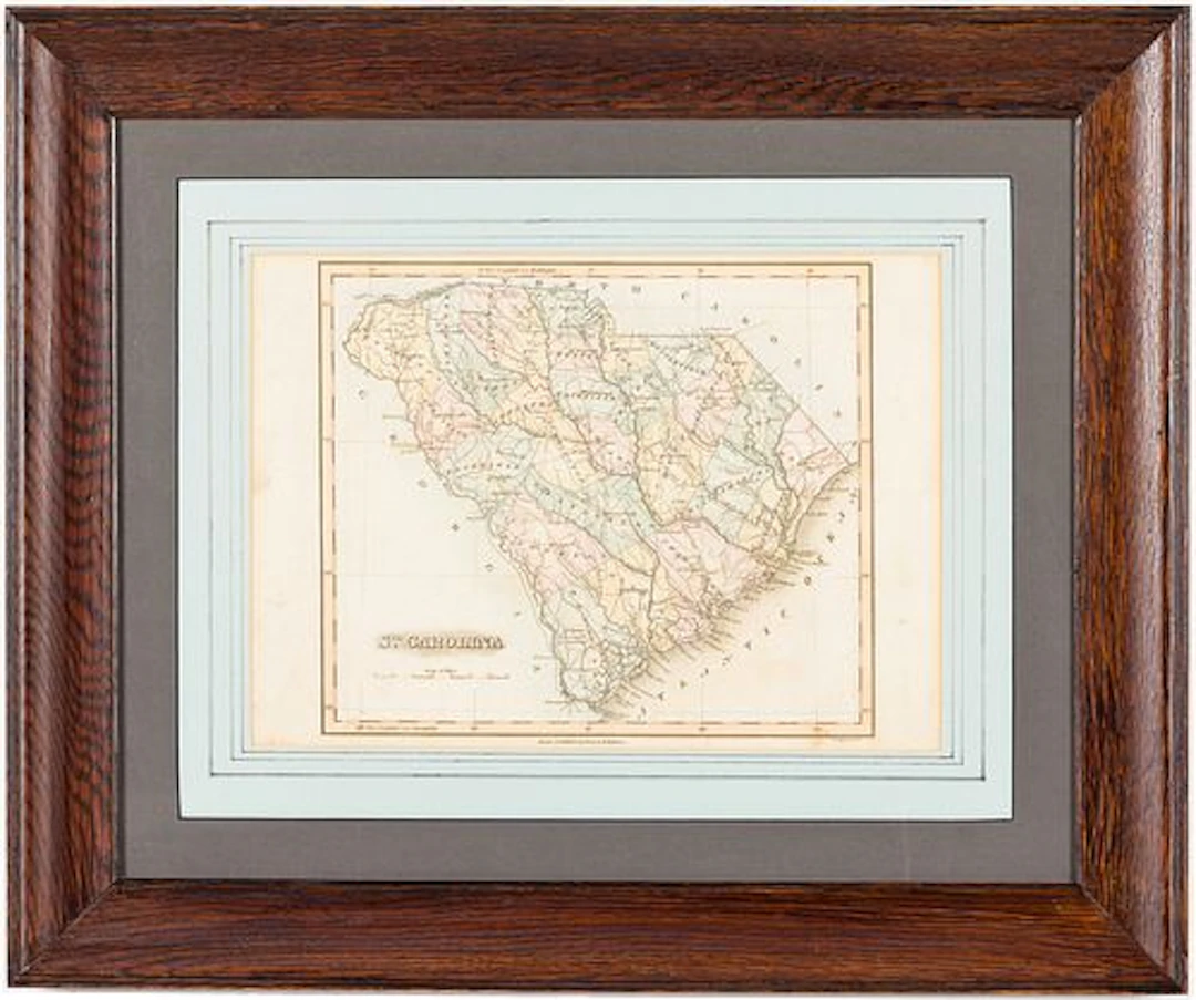 Fielding Lucas Jr. (1781-1854) Map of South Carolina