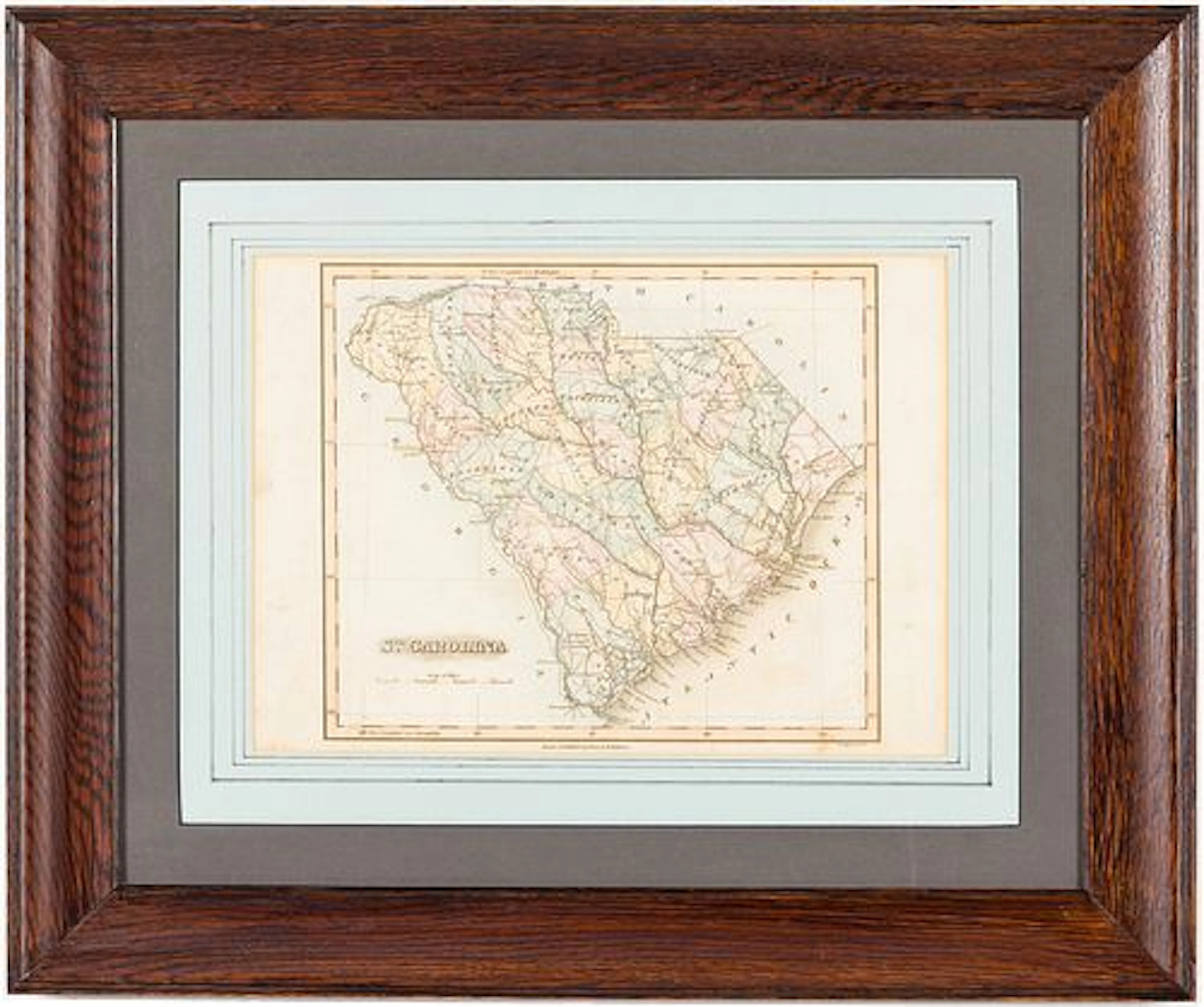 Fielding Lucas Jr. (1781-1854) Map of South Carolina