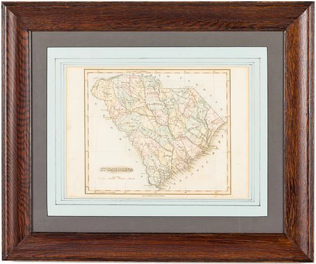 Fielding Lucas Jr. (1781-1854) Map of South Carolina