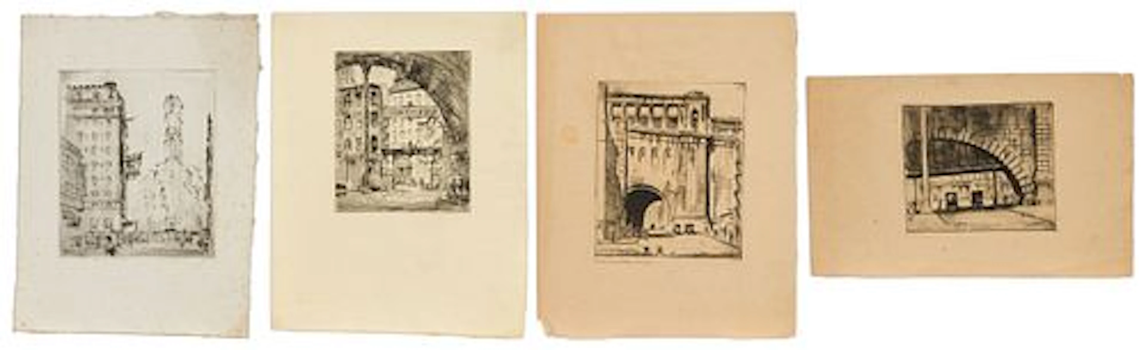 Christopher Murphy Jr., 4 New York Etchings