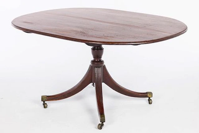 English Regency Tilt Top Breakfast Table, 19th C