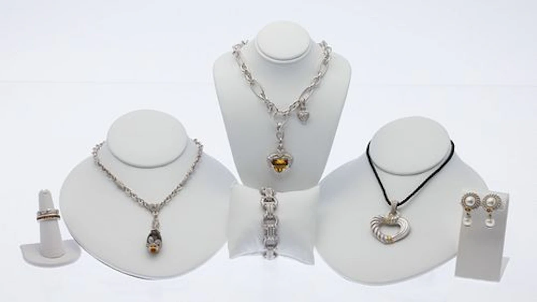 Judith Ripka Sterling & Gemstone Jewelry, 7 pcs.