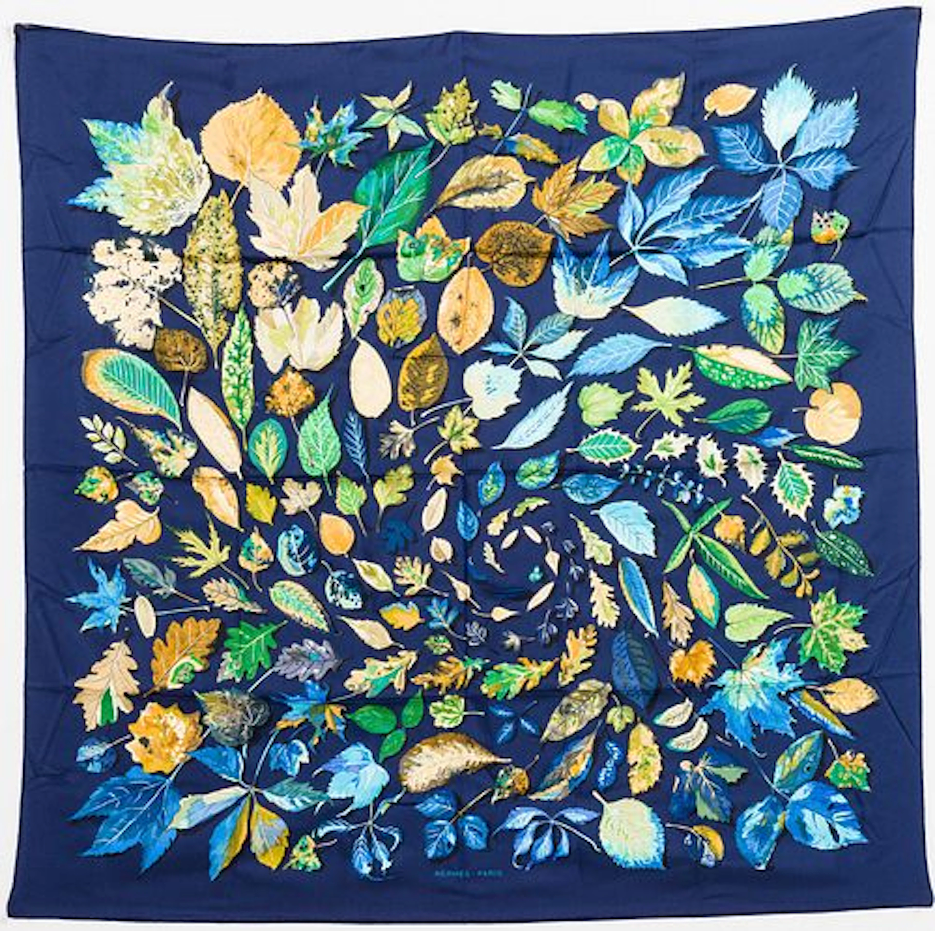 Hermes Tourbillons Carre 90 Silk Scarf