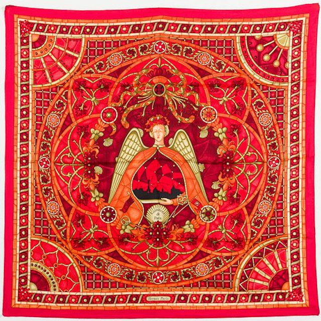 Hermes Lumieres de Paris Silk Scarf