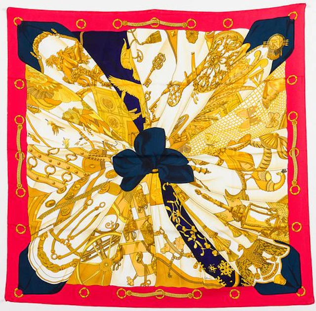 Hermes Soleil de Soie Silk Scarf