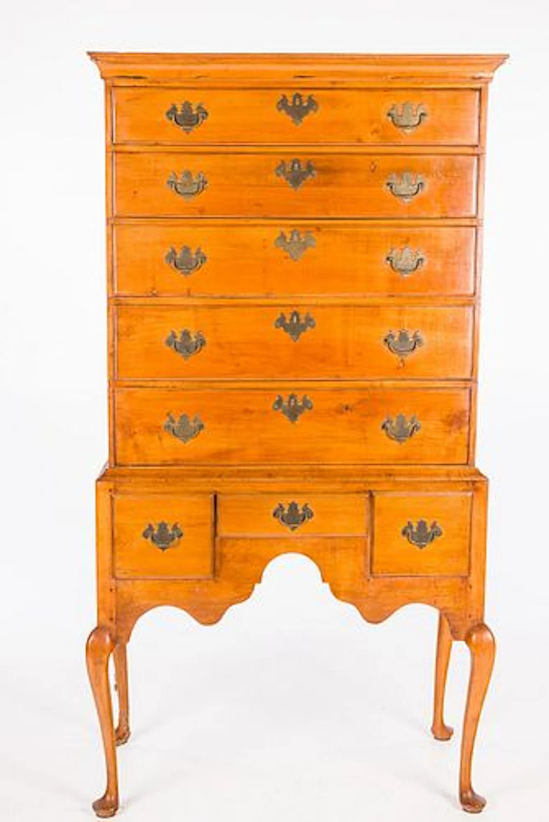 Queen Anne Cherrywood Highboy, 18th Century