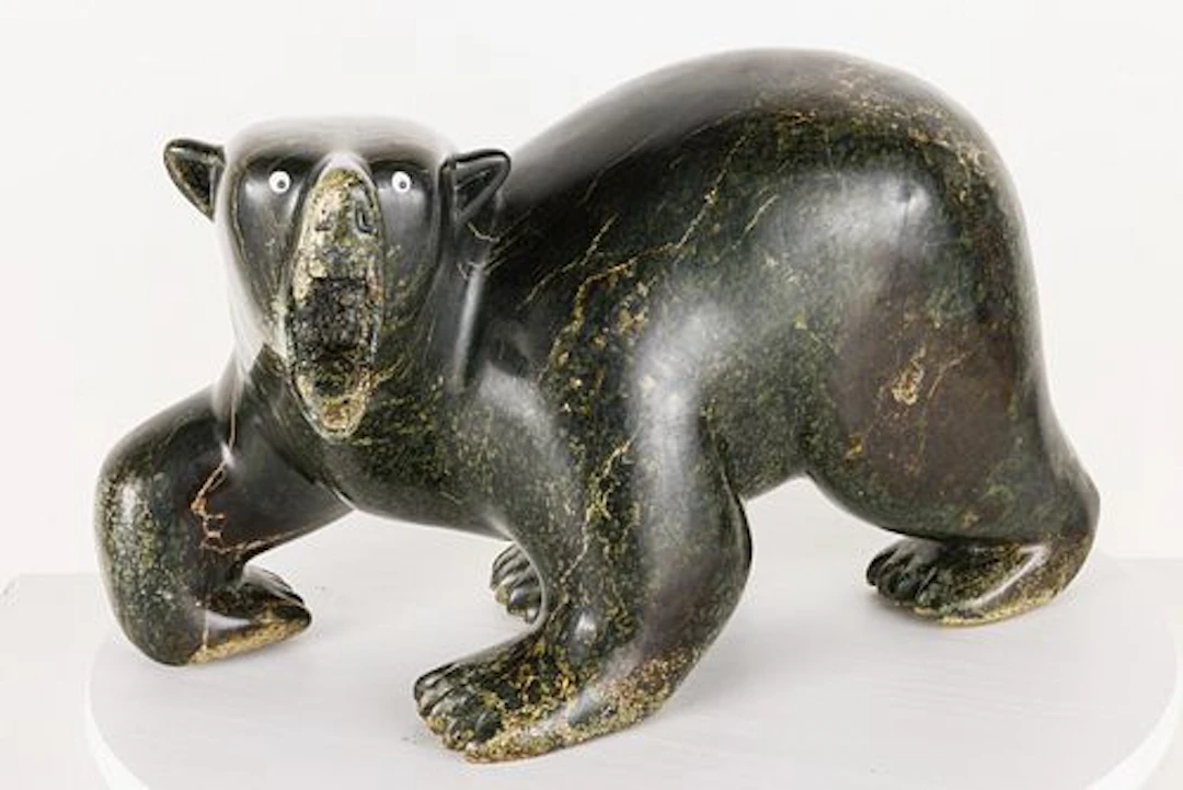 Adamie Ashevak (Cape Dorset, b. 1959), Fierce Bear