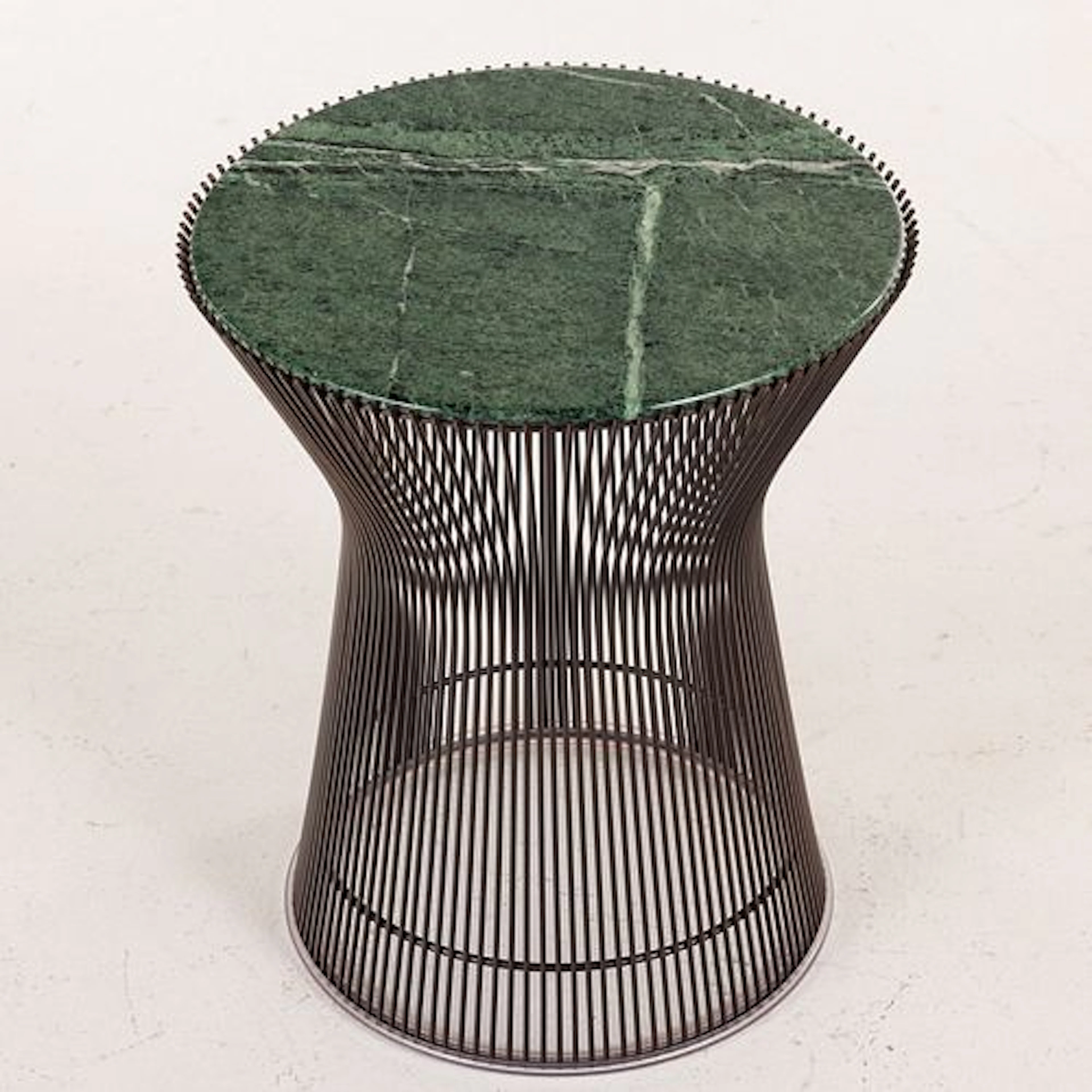 Warren Platner for Knoll Marble and Metal Side Table