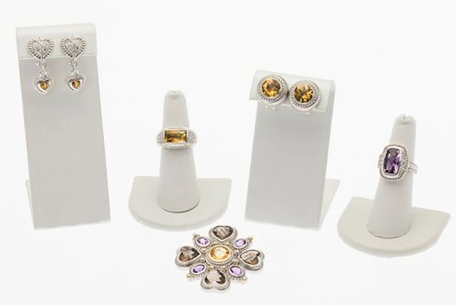 Judith Ribke Sterling & Colored Gem Jewelry, 5 pcs.