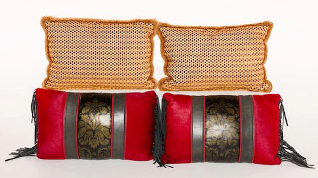 Four Decorative Pillows
