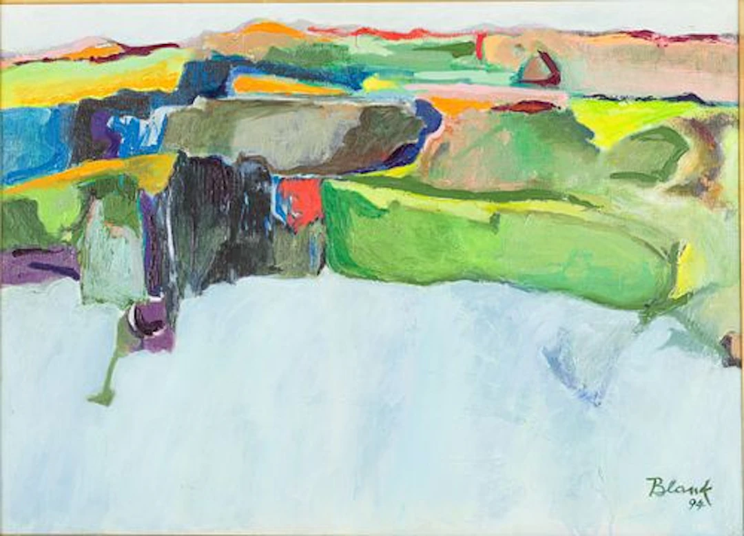 Alice Roberts Blank (Sav, 1915-2014), Landscape, O/C