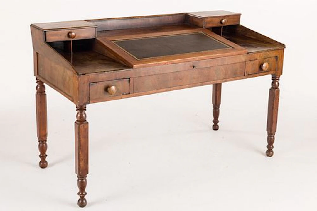Walnut Plantation Desk, 19th Century
