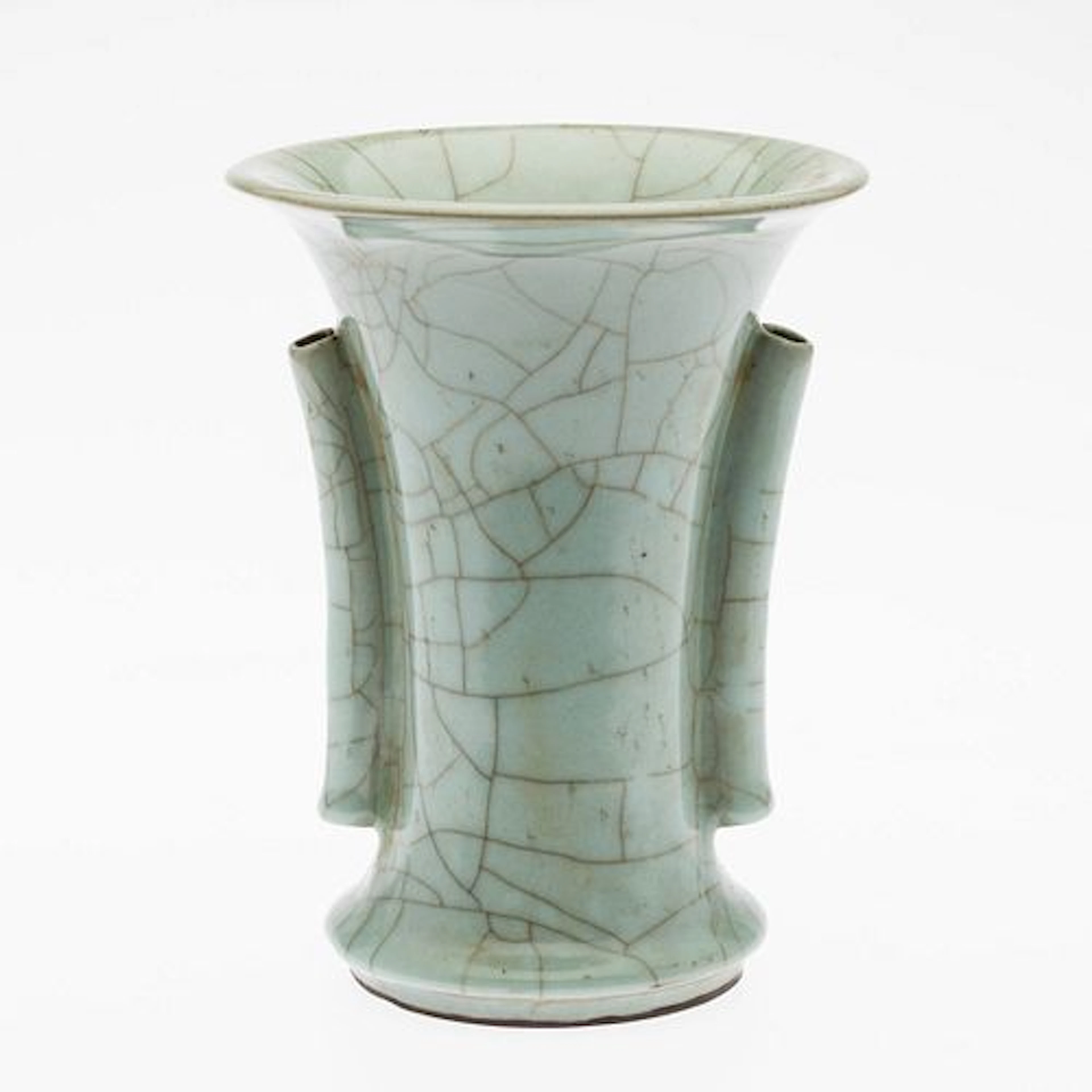 Chinese Guan Ware Gu Vase