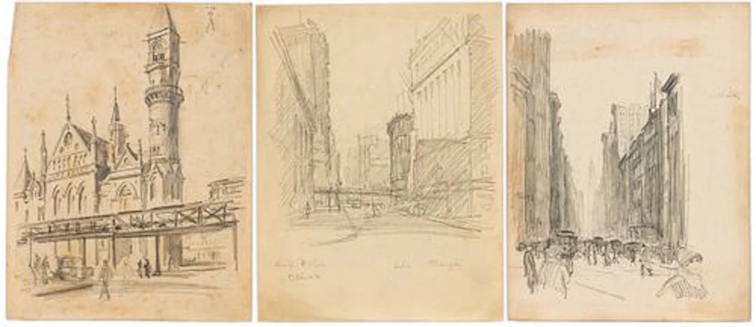 Christopher Murphy Jr., 3 New York Sketches