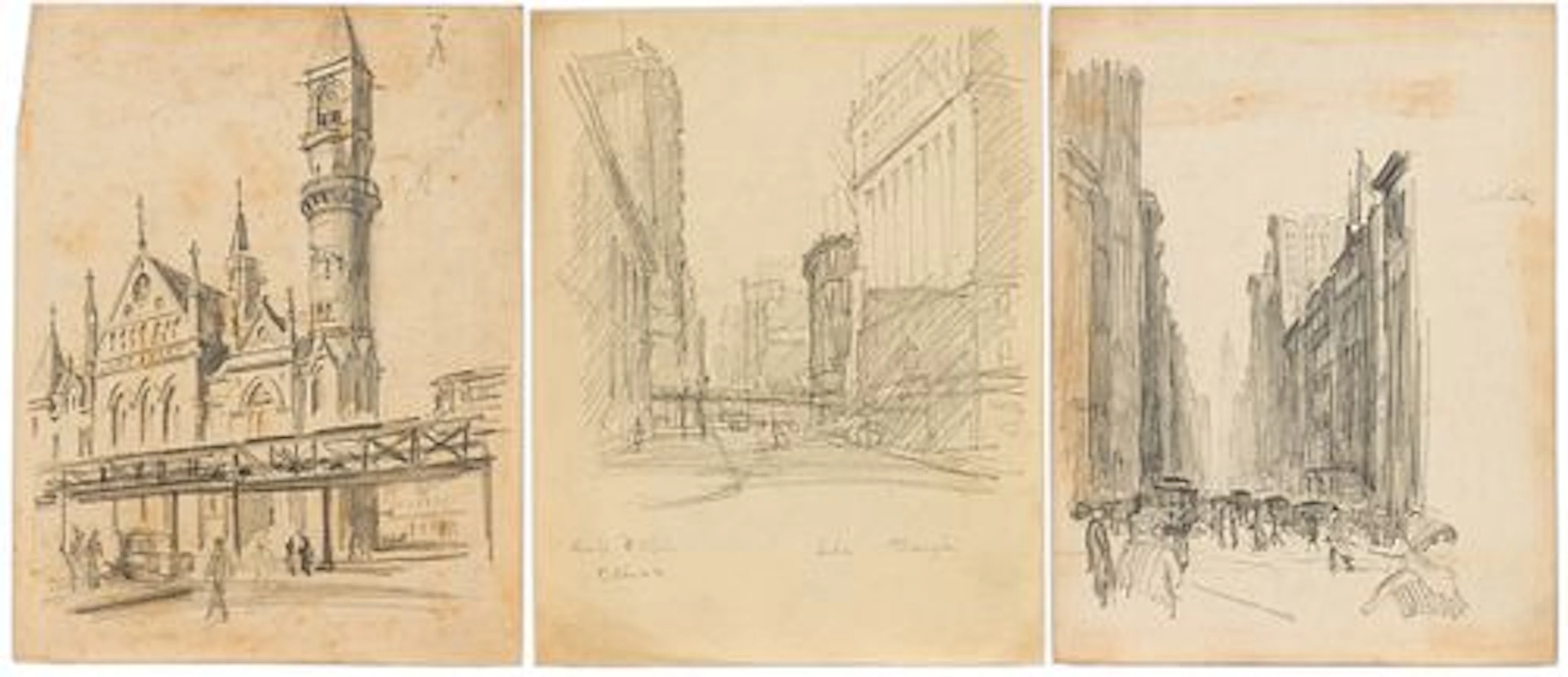 Christopher Murphy Jr., 3 New York Sketches