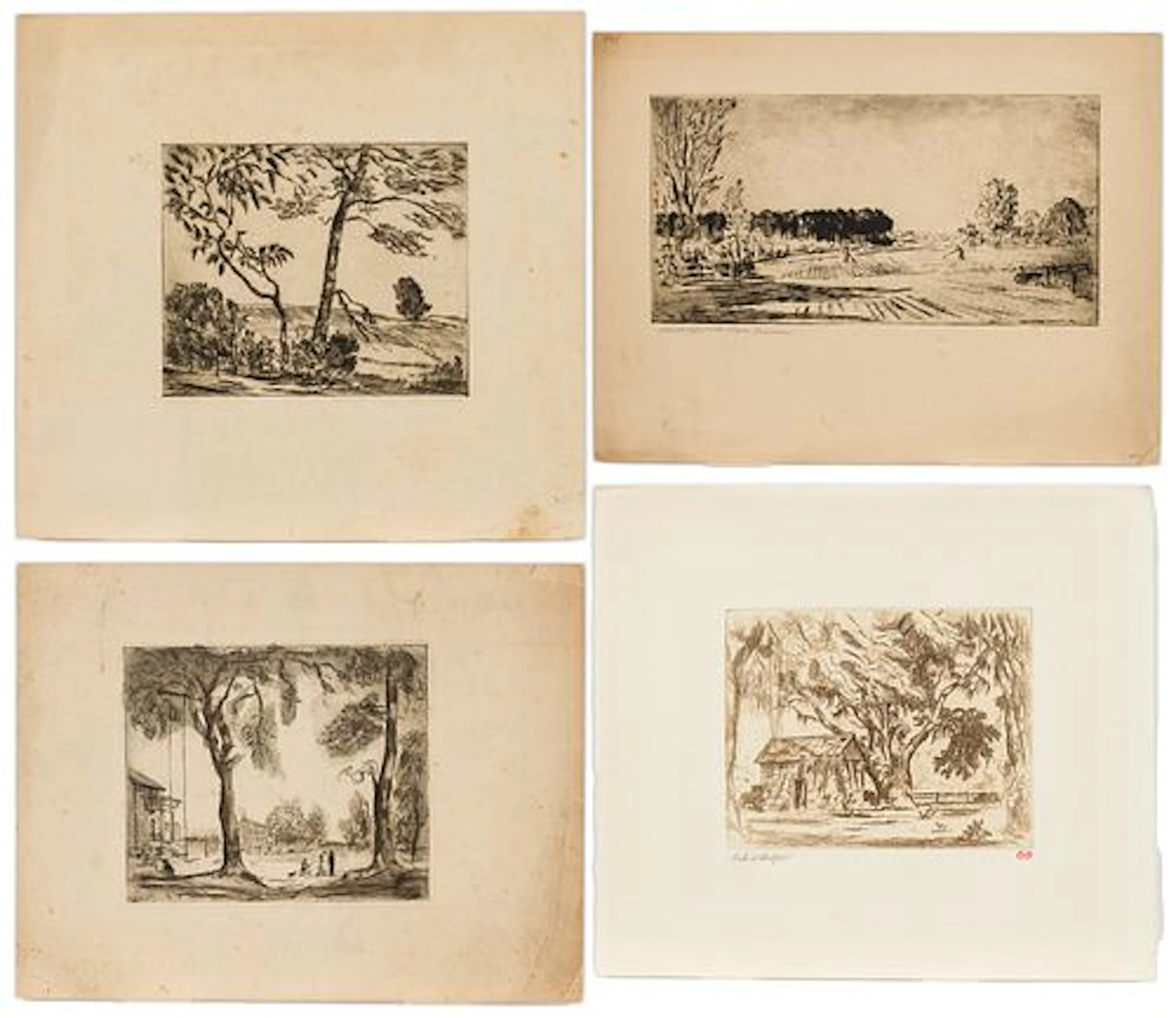 Christopher Murphy Jr., 4 Savannah Coastal Etchings