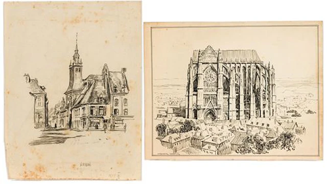 Christopher Murphy Jr., 2 Building Sketches