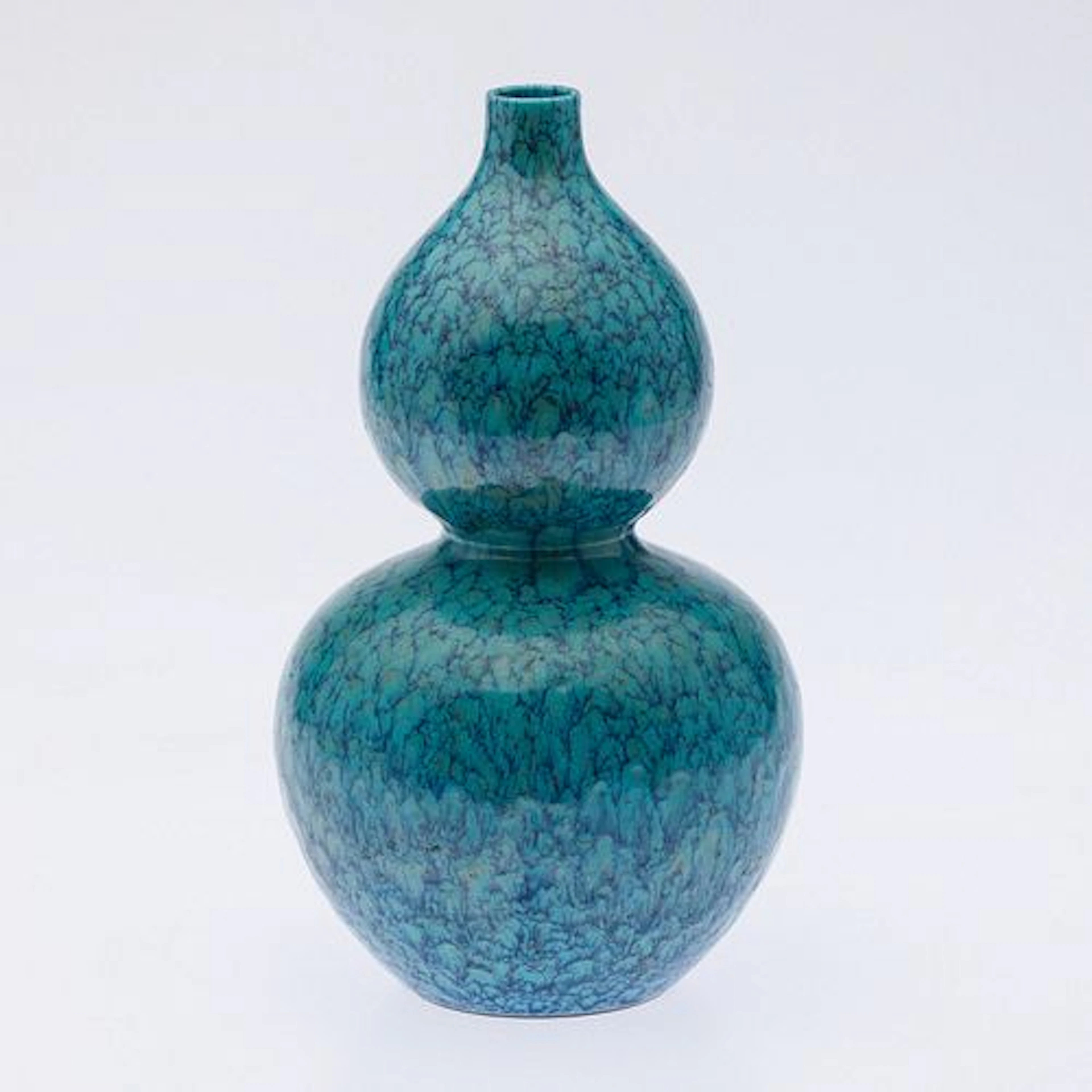 Chinese Jun Glazed Double Gourd Vase
