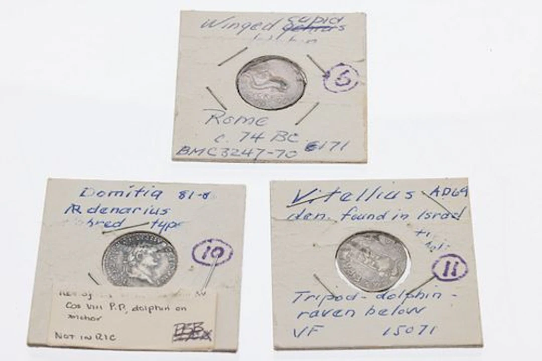 Group of 3 Roman Denaruis