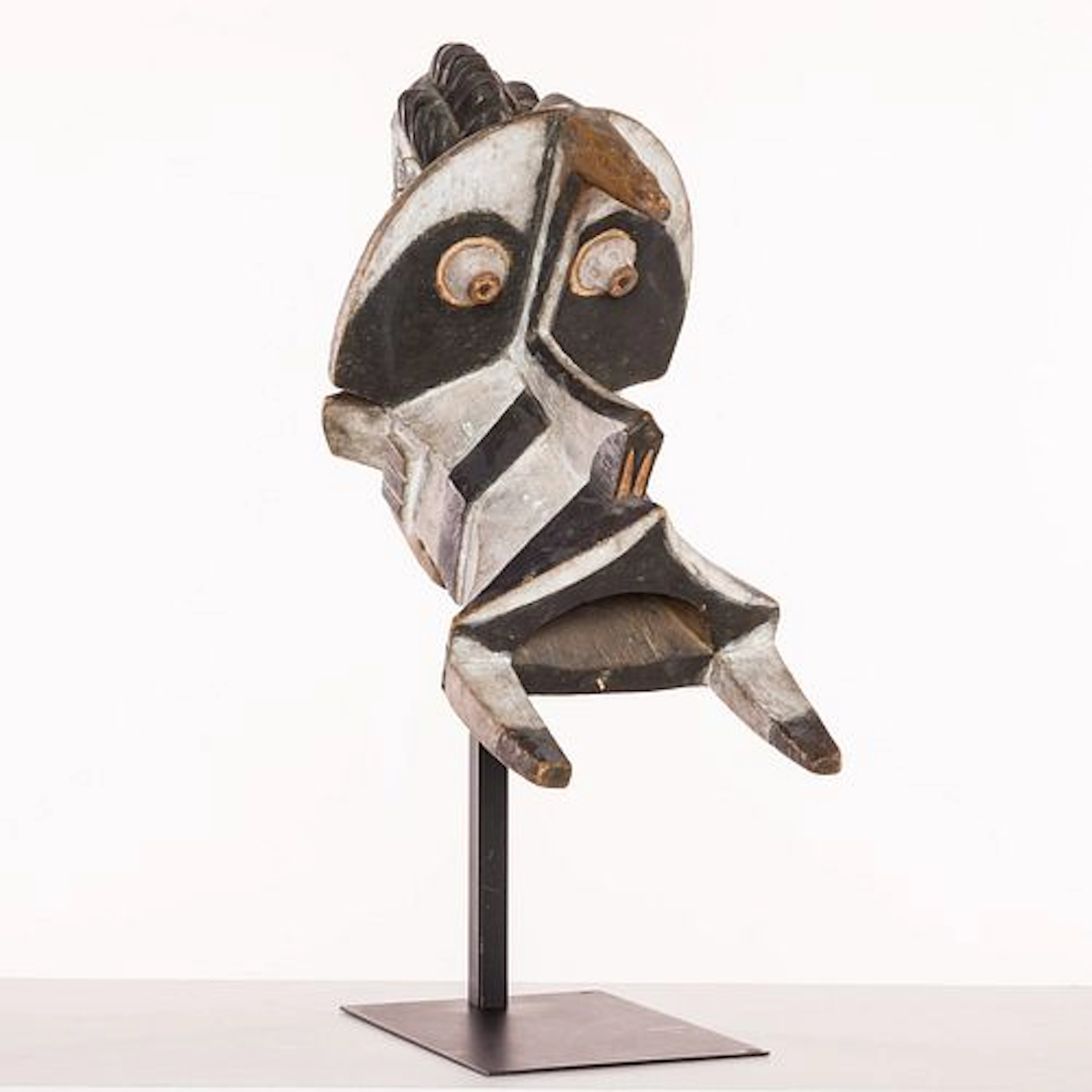 African Igbo Painted Elephant Mask