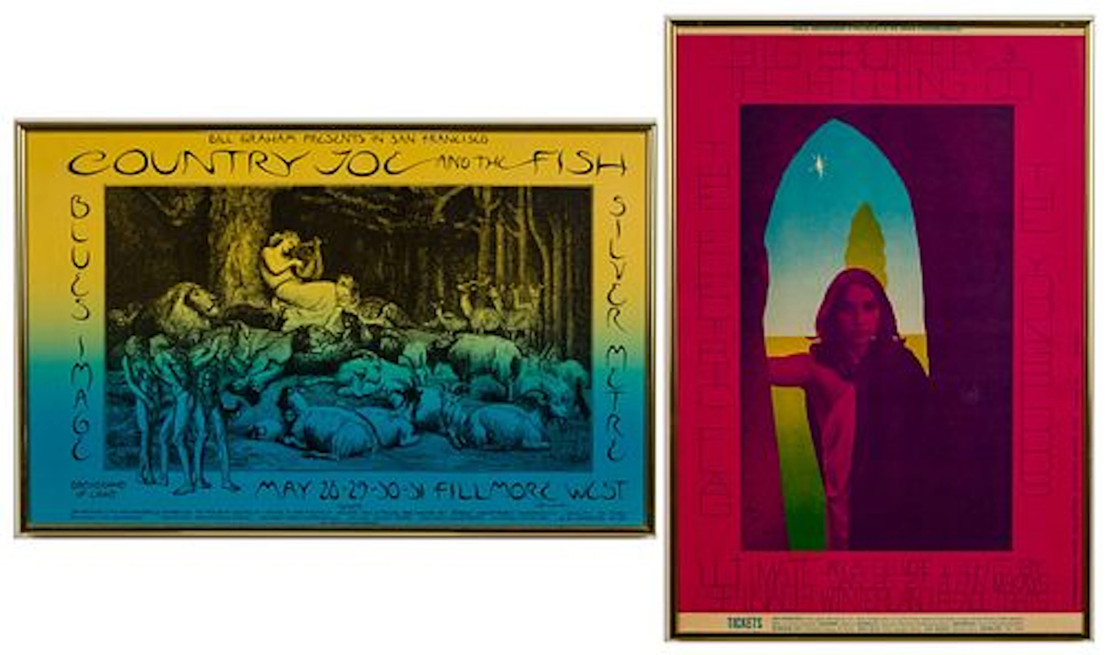 Two San Francisco Concert Posters