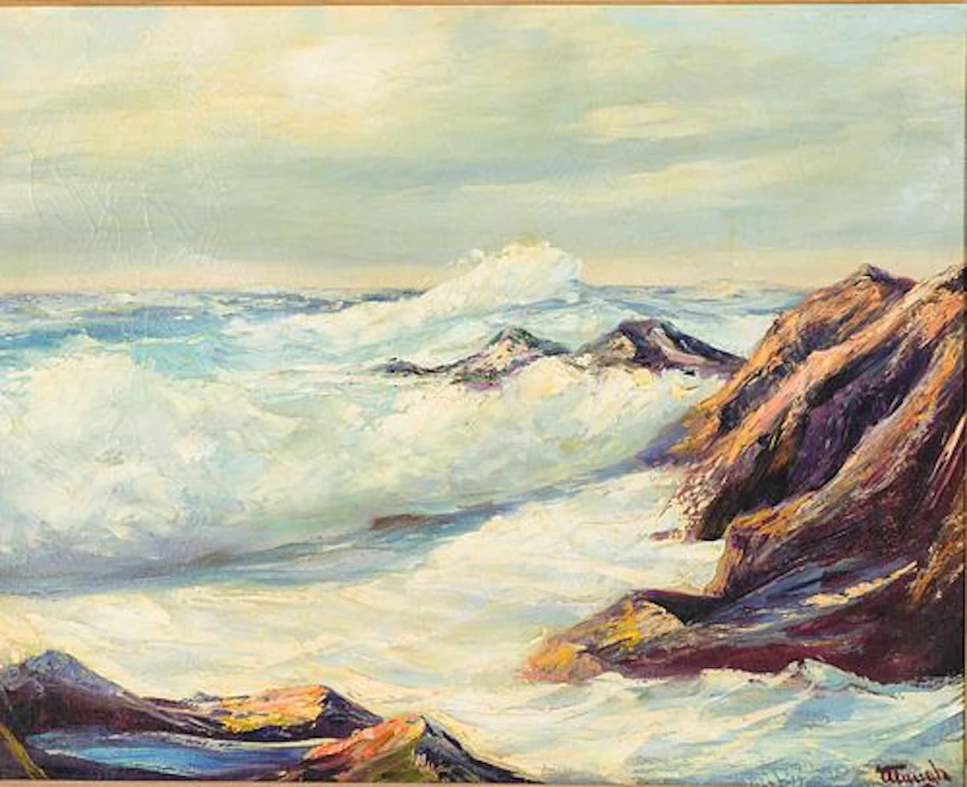 Frederick Judd Waugh (1861-1940), Midday, O/C