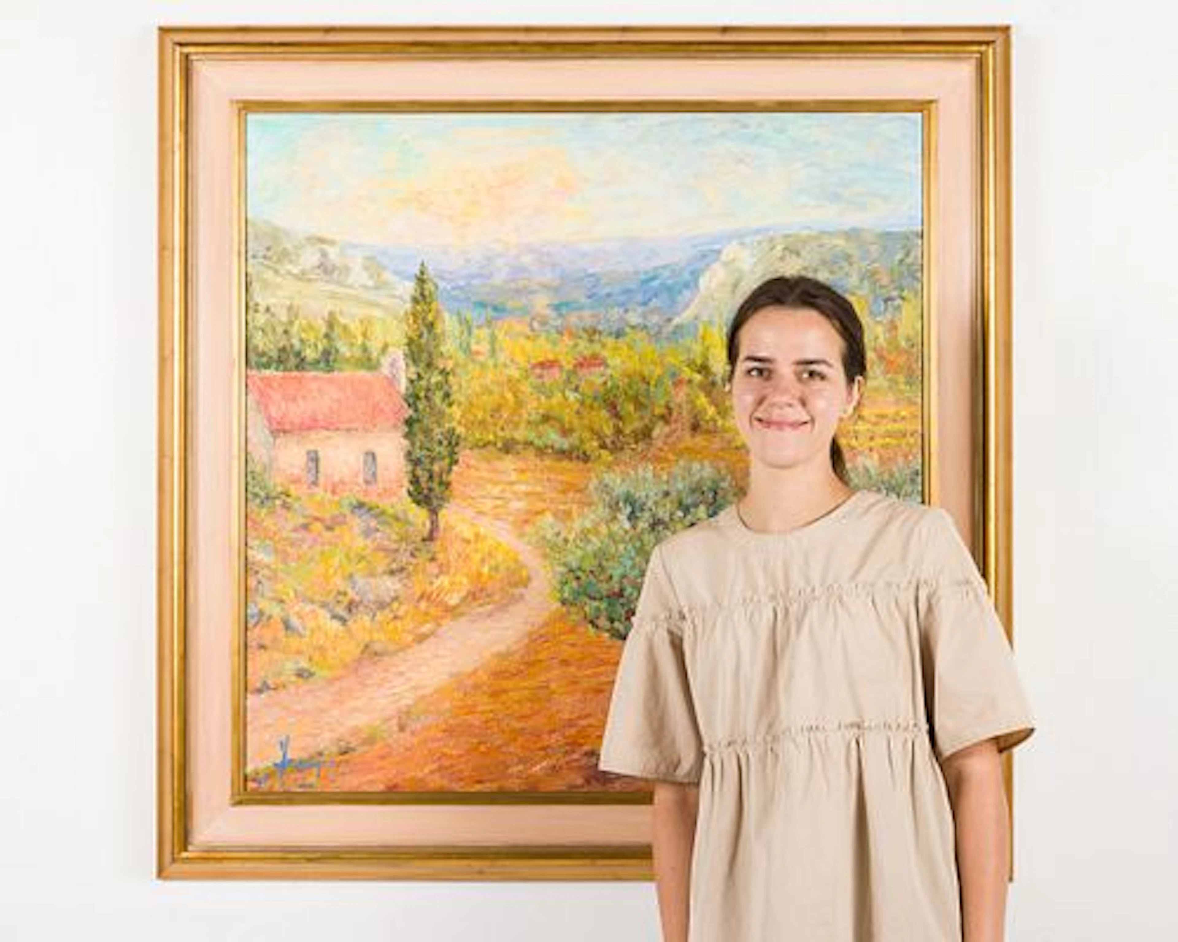 Jacqueline Carcagno, Les Baux De Provence, O/C