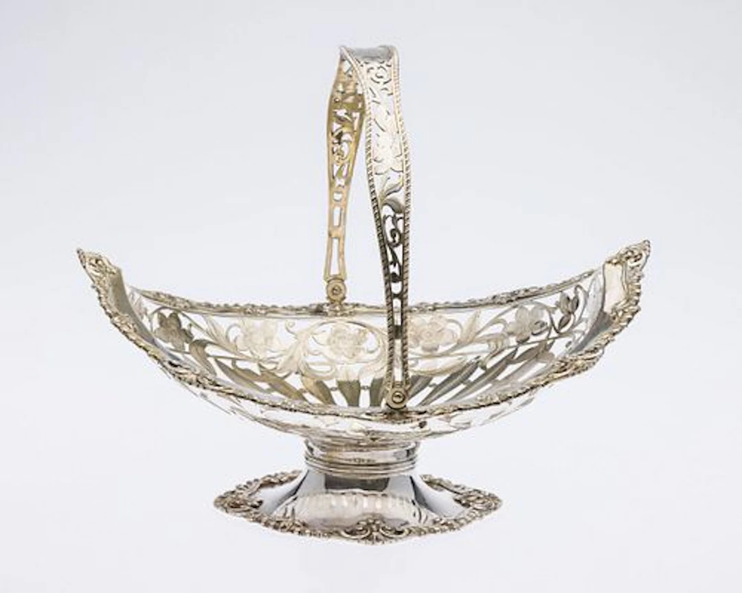 Black, Starr & Frost Sterling Silver Bridal Basket