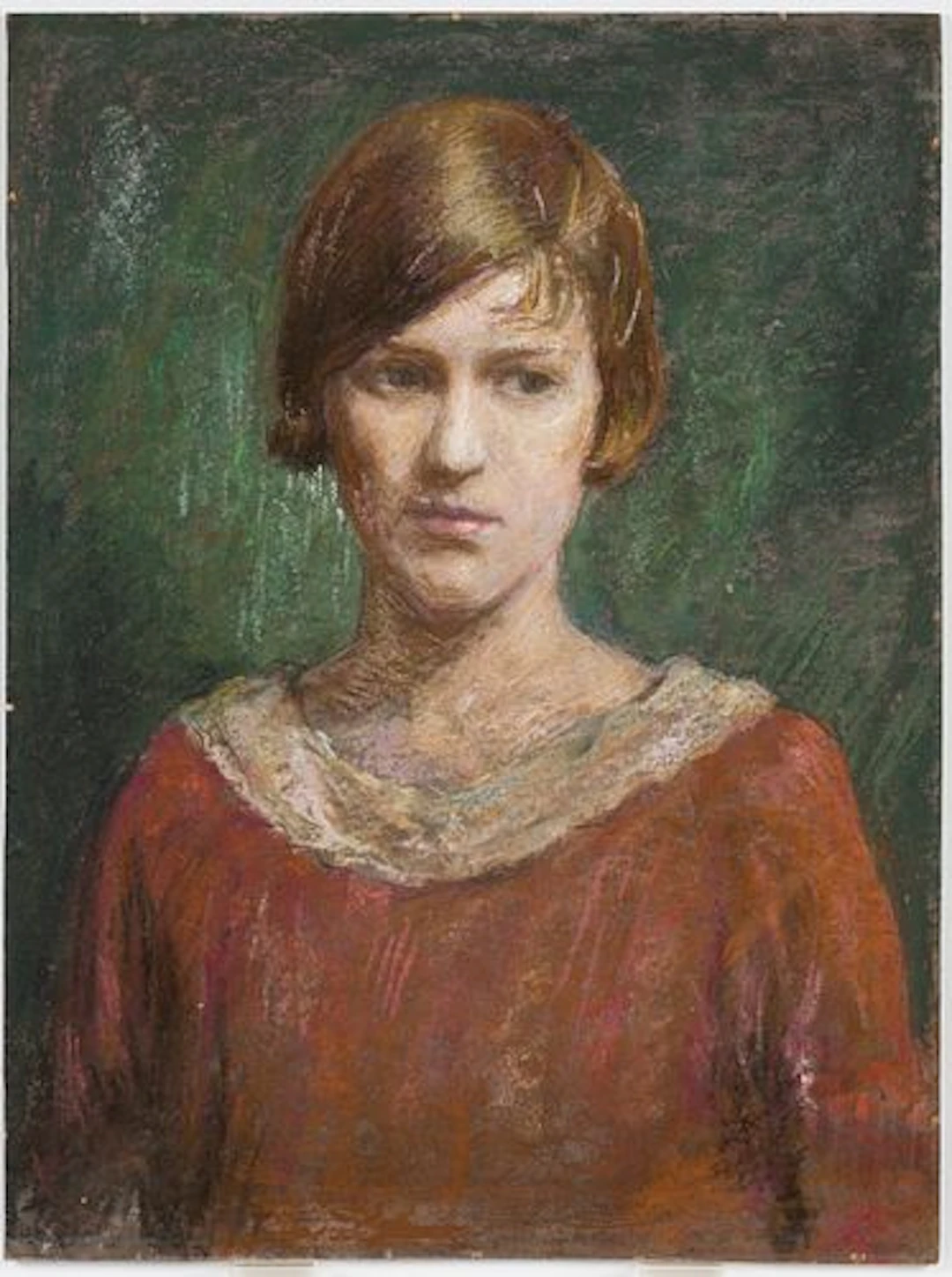Christopher P.H. Murphy, Girl in Red, Pastel