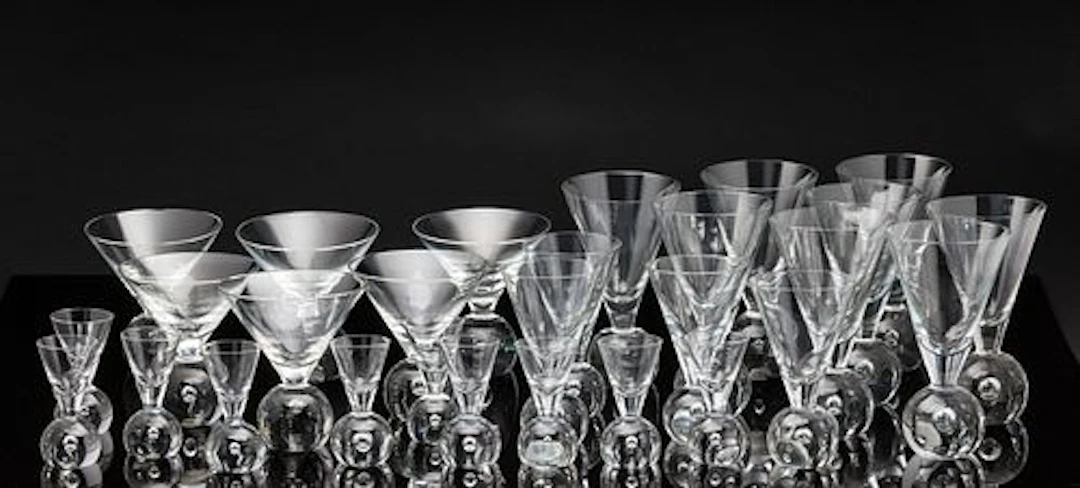 Group of Mid Century Glassware