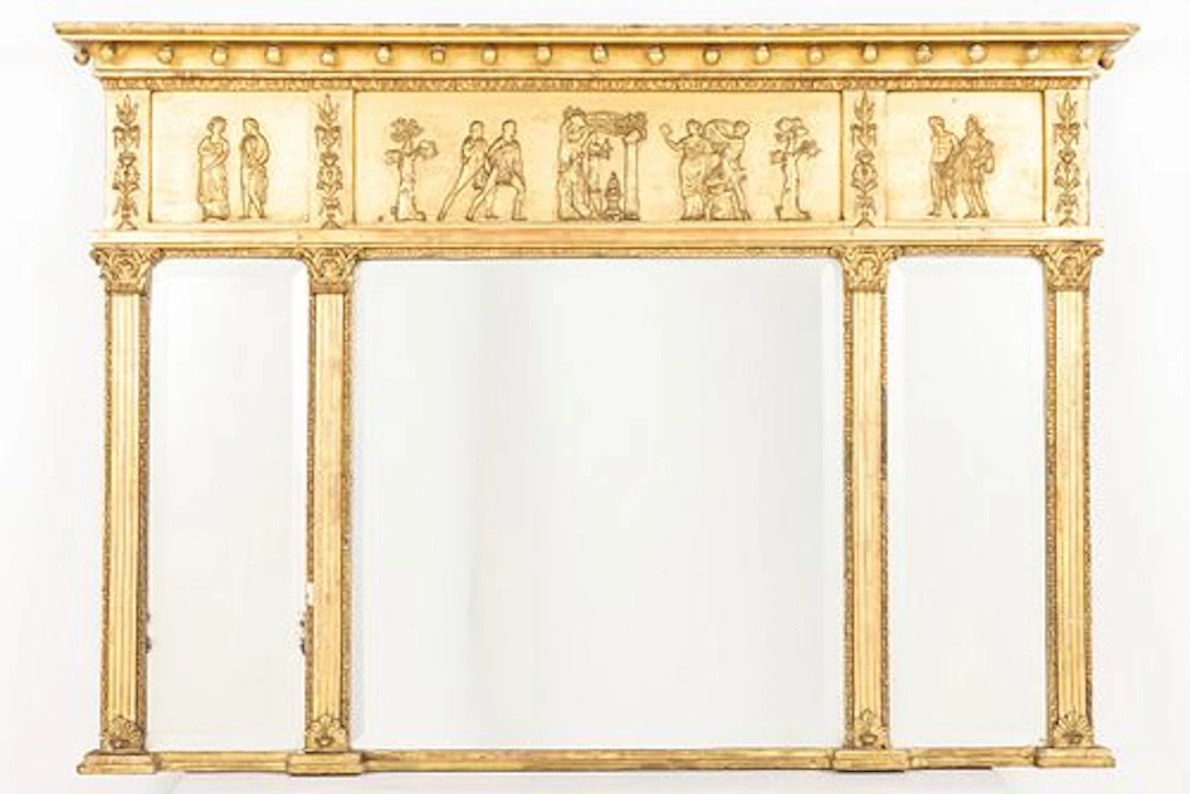 Neoclassical Giltwood Mirror, 19th century