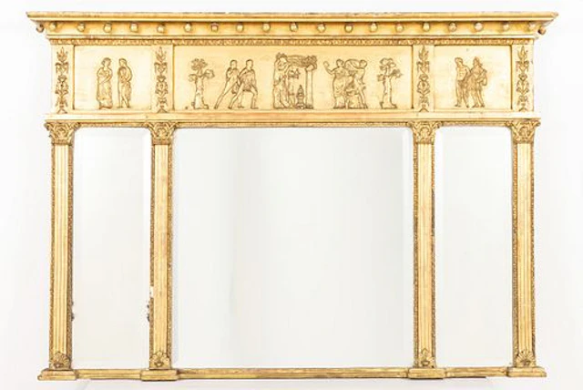 Neoclassical Giltwood Mirror, 19th century