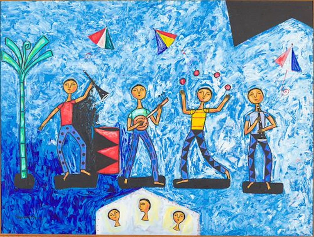 Jose Morillo (Dominican Republic, b. 1975) Musicians