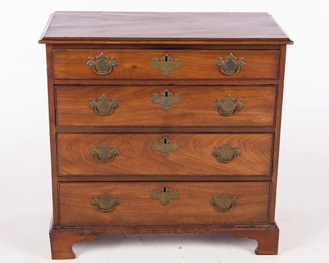 George III Mahogany Chest of Drawers, 18th Century